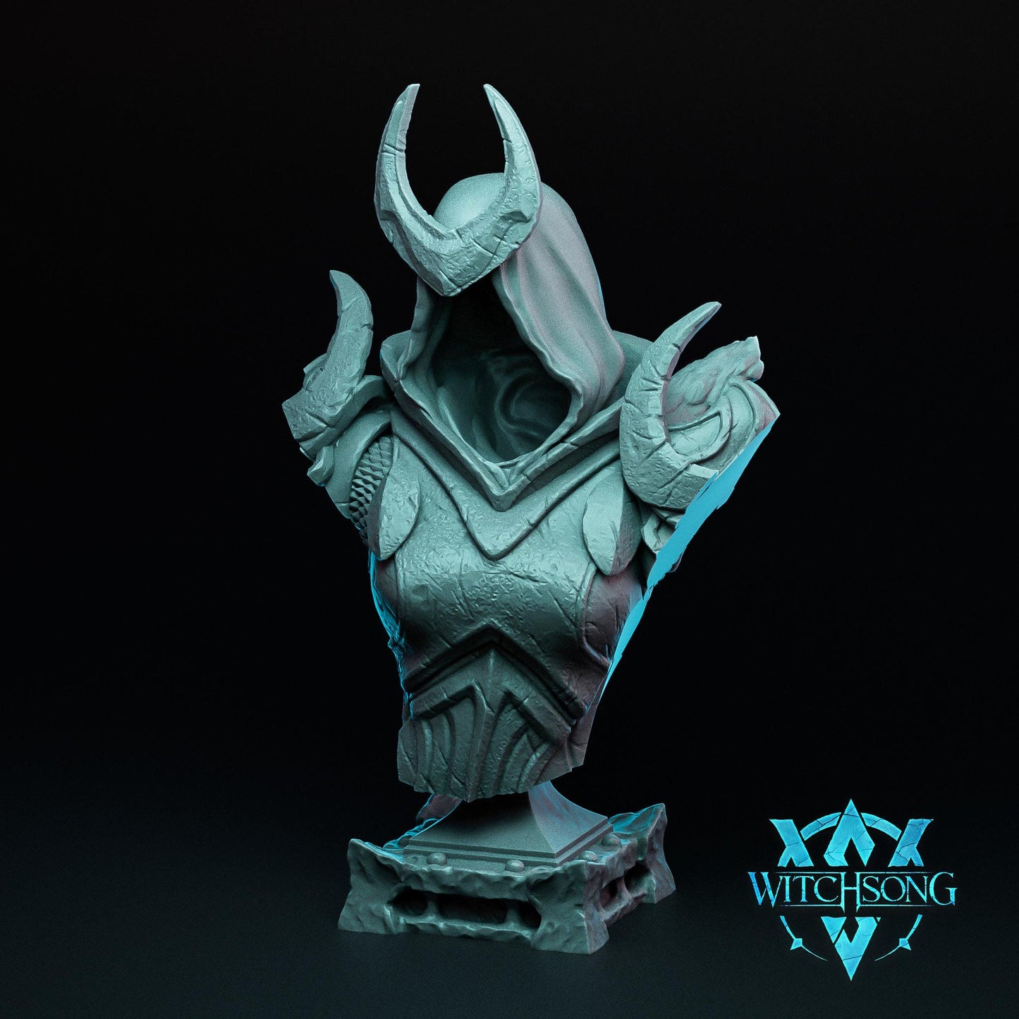 Moonlight Seraph | Mini or Bust | Monster Miniature Statue | Witchsong Miniatures
