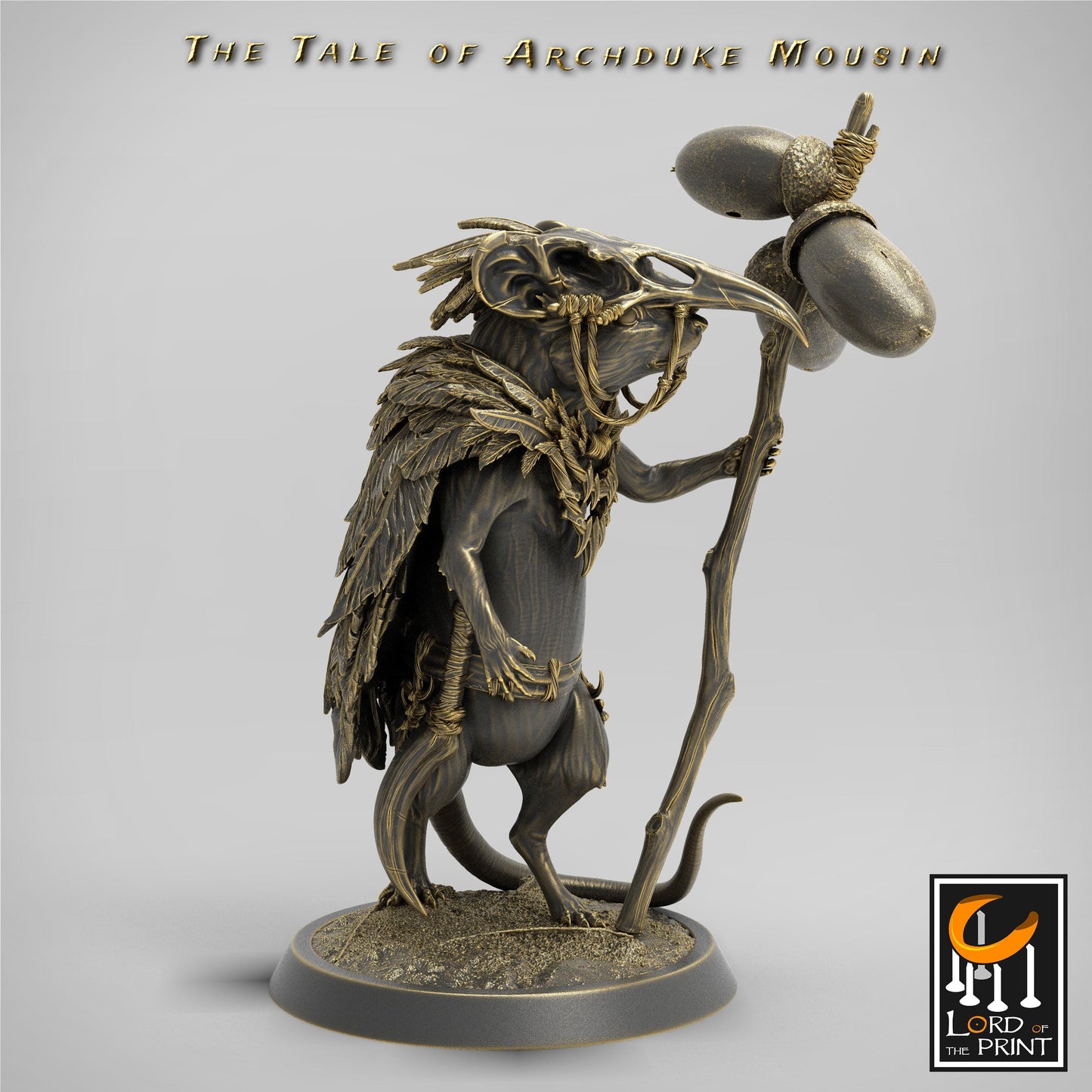 Mouse Stick, The Tale of Archduke Mousin | TABLETOP SCALE Monster Miniature | Rescale Miniatures