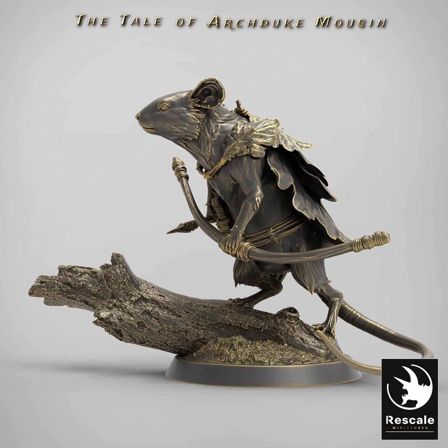 Mouse Look Forward, The Tale of Archduke Mousin | TABLETOP SCALE Monster Miniature | Rescale Miniatures