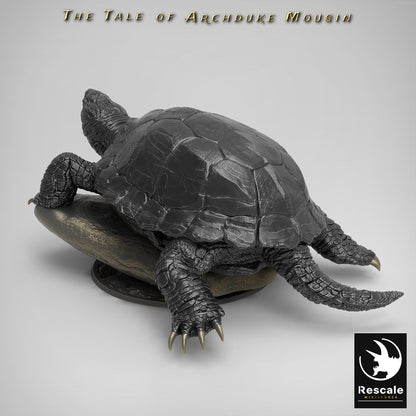 Turtle Mount, The Tale of Archduke Mousin | TABLETOP SCALE Monster Miniature | Rescale Miniatures