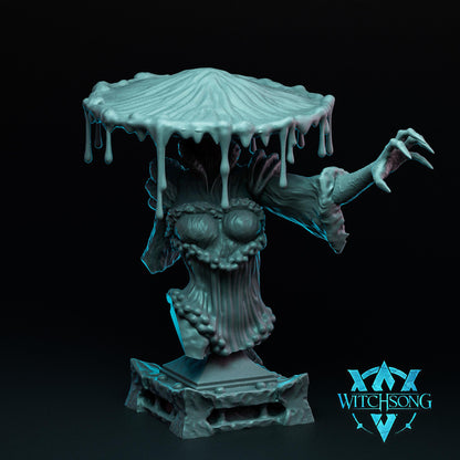 The Fungal Queen | TABLETOP SCALE | D&D TTRPG Monster Miniature Statue | Witchsong Miniatures