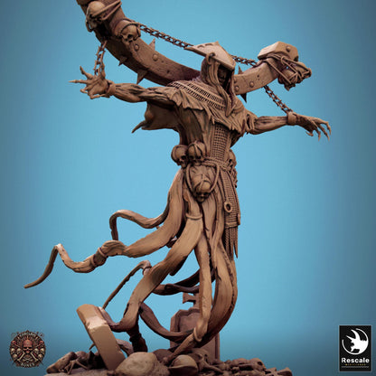 Styxon the Quartered, Undead Wraith Lich | TABLETOP SCALE | TTRPG D&D Monster Miniature | Rescale Miniatures