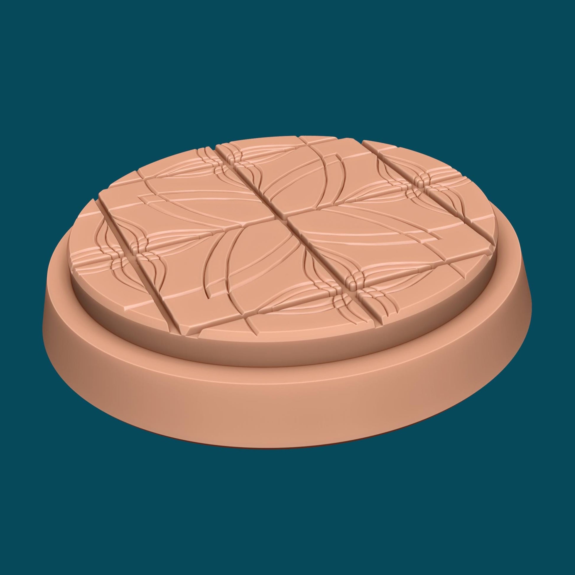 Variety Bases 4 | TTRPG Miniature Sculpted Base | Awkward Penguin's Minis