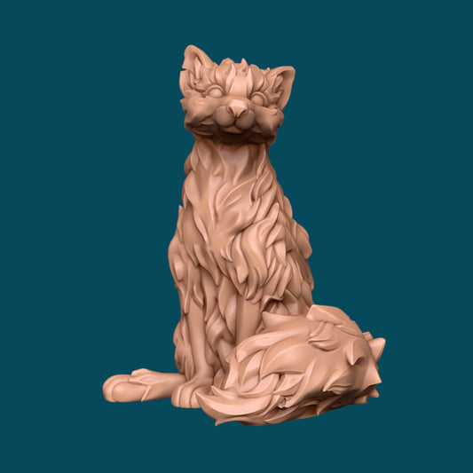 Familiars, Fox and Wolf | D&D TTRPG Miniature | Awkward Penguin Minis