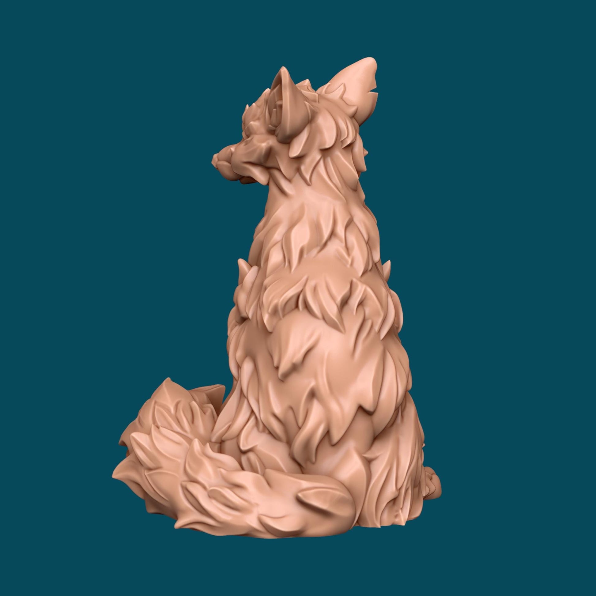 Familiars, Fox and Wolf | D&D TTRPG Miniature | Awkward Penguin Minis