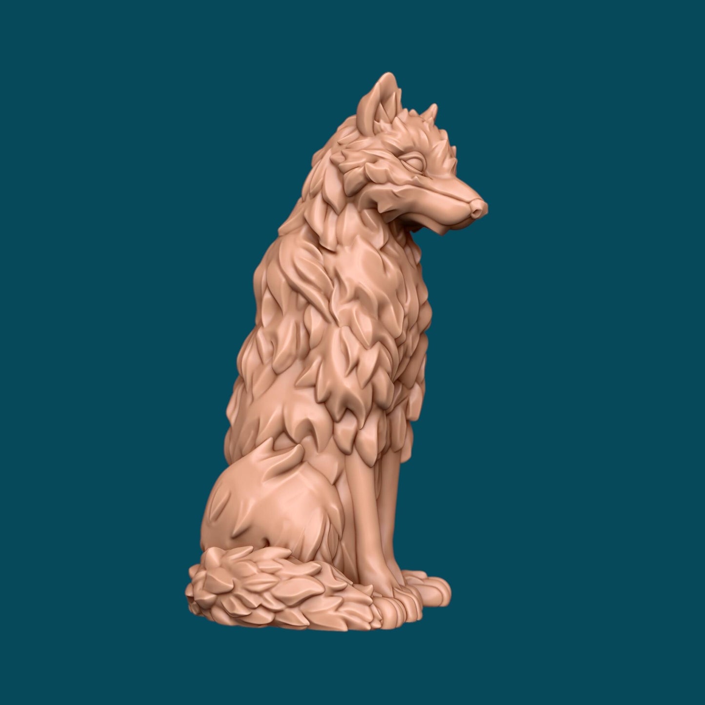 Familiars, Fox and Wolf | D&D TTRPG Miniature | Awkward Penguin Minis