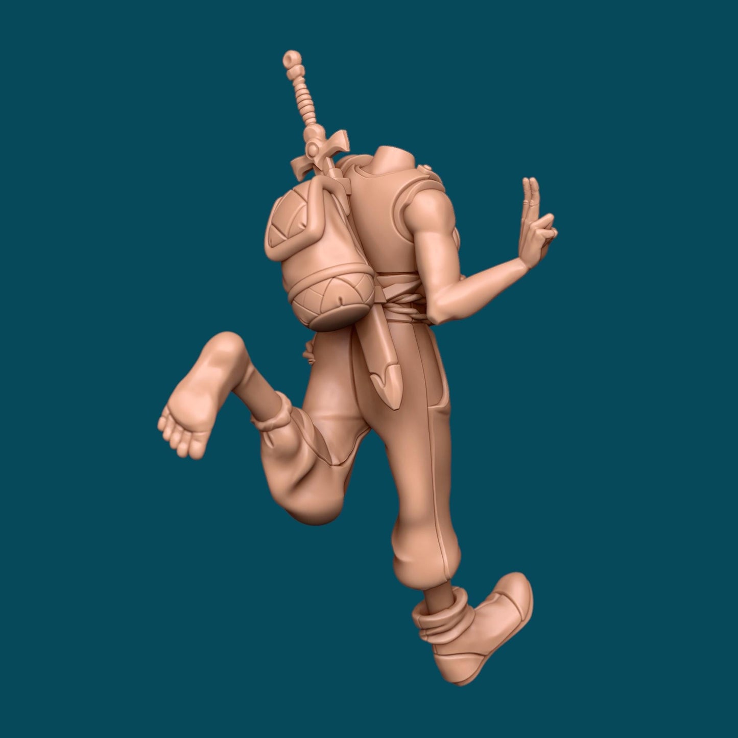 Marlow a Joyful Revenant | D&D TTRPG Miniature | Awkward Penguin Minis