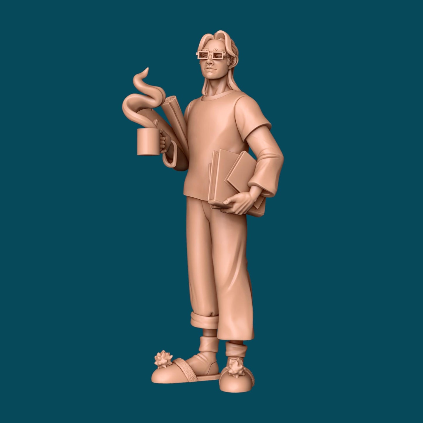 Mel a Sleepy DM | D&D TTRPG Miniature | Awkward Penguin Minis