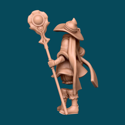 Remi an Invisible Mage | D&D TTRPG Miniature | Awkward Penguin Minis