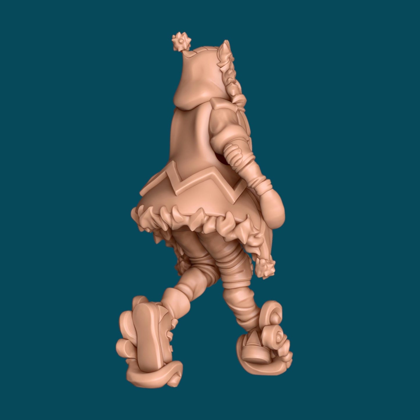 Tash a Winter Mage | D&D TTRPG Miniature | Awkward Penguin Minis