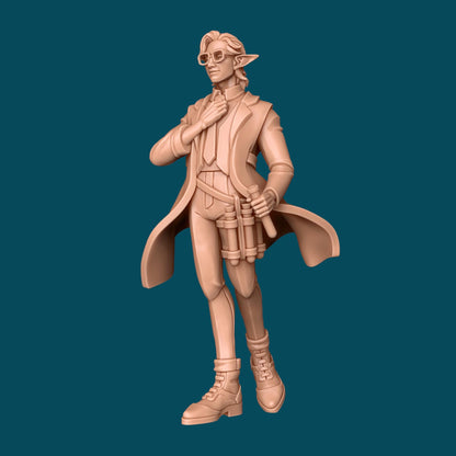 Vello a Royal Apothecary | D&D TTRPG Miniature | Awkward Penguin Minis