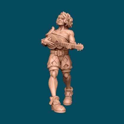 Ylla a Wood Elf Barbarian | D&D TTRPG Miniature | Awkward Penguin Minis