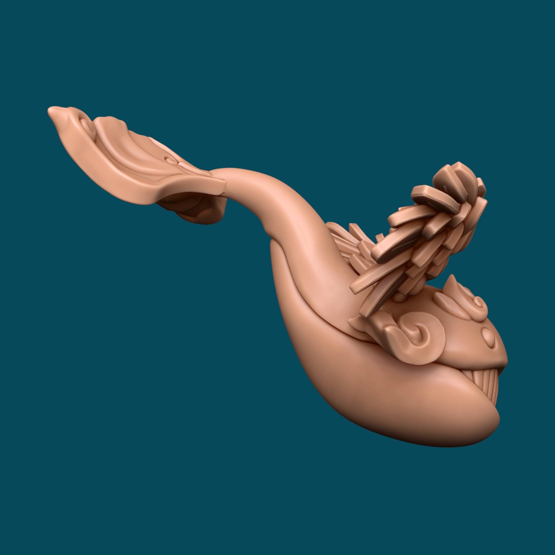 Windy an Air Spirit | D&D TTRPG Miniature | Awkward Penguin Minis