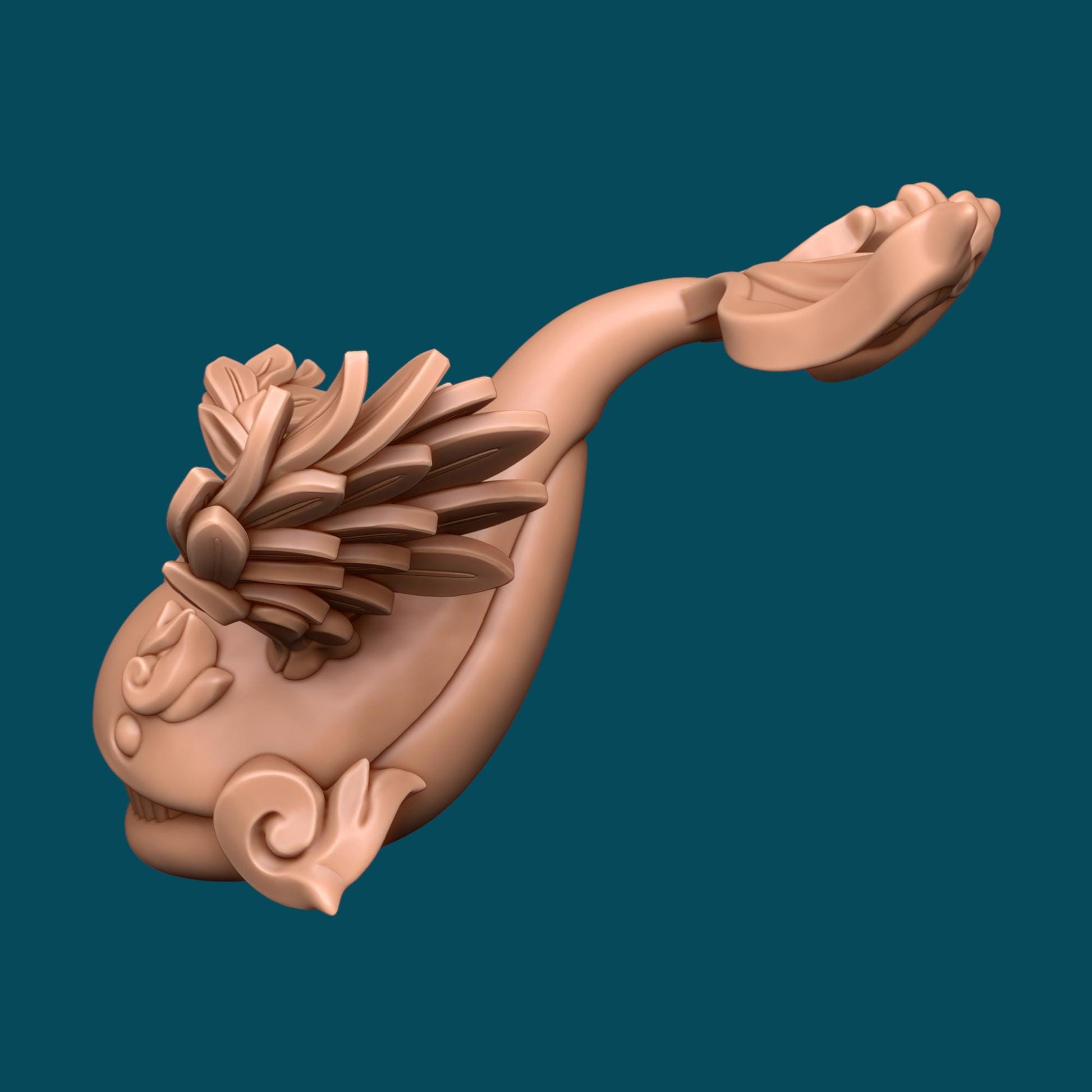 Windy an Air Spirit | D&D TTRPG Miniature | Awkward Penguin Minis