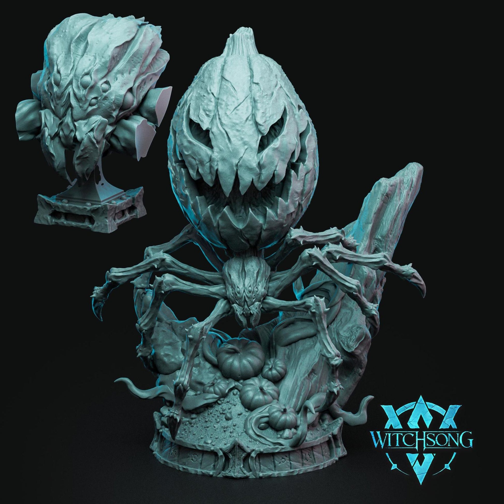 The Harvest Warband | Tabletop Gaming Mini or Bust | D&D TTRPG Monster Miniature Statue | Witchsong Miniatures