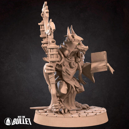 Kobold Cleric, D&D Version | Tabletop Gaming Scale Resin Miniature | Bite the Bullet