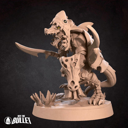 Kobold Fighter, D&D Version | Tabletop Gaming Scale Resin Miniature | Bite the Bullet