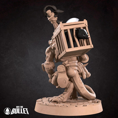 Kobold Inventor, D&D Version | Tabletop Gaming Scale Resin Miniature | Bite the Bullet