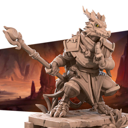 Kobold Monk, D&D Version | Tabletop Gaming Scale Resin Miniature | Bite the Bullet