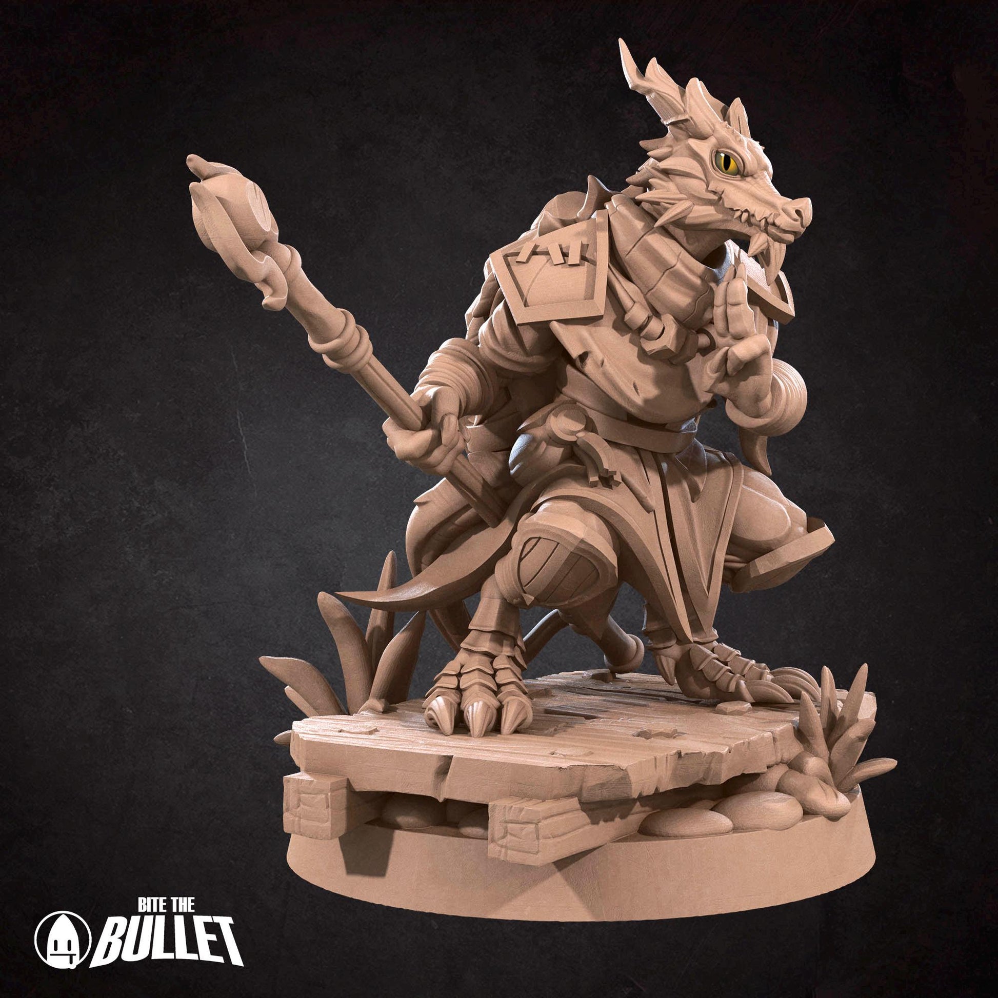 Kobold Monk, D&D Version | Tabletop Gaming Scale Resin Miniature | Bite the Bullet