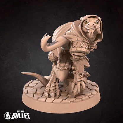Kobold Rogue, D&D Version | Tabletop Gaming Scale Resin Miniature | Bite the Bullet