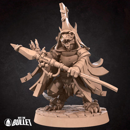 Kobold Wizard, D&D Version | Tabletop Gaming Scale Resin Miniature | Bite the Bullet