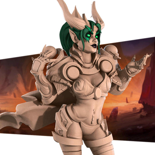 Exotic Esmerelda, Lady of Dreams | Pinup SFW NSFW Versions | Tabletop Gaming Scale Resin Miniature | Bite the Bullet