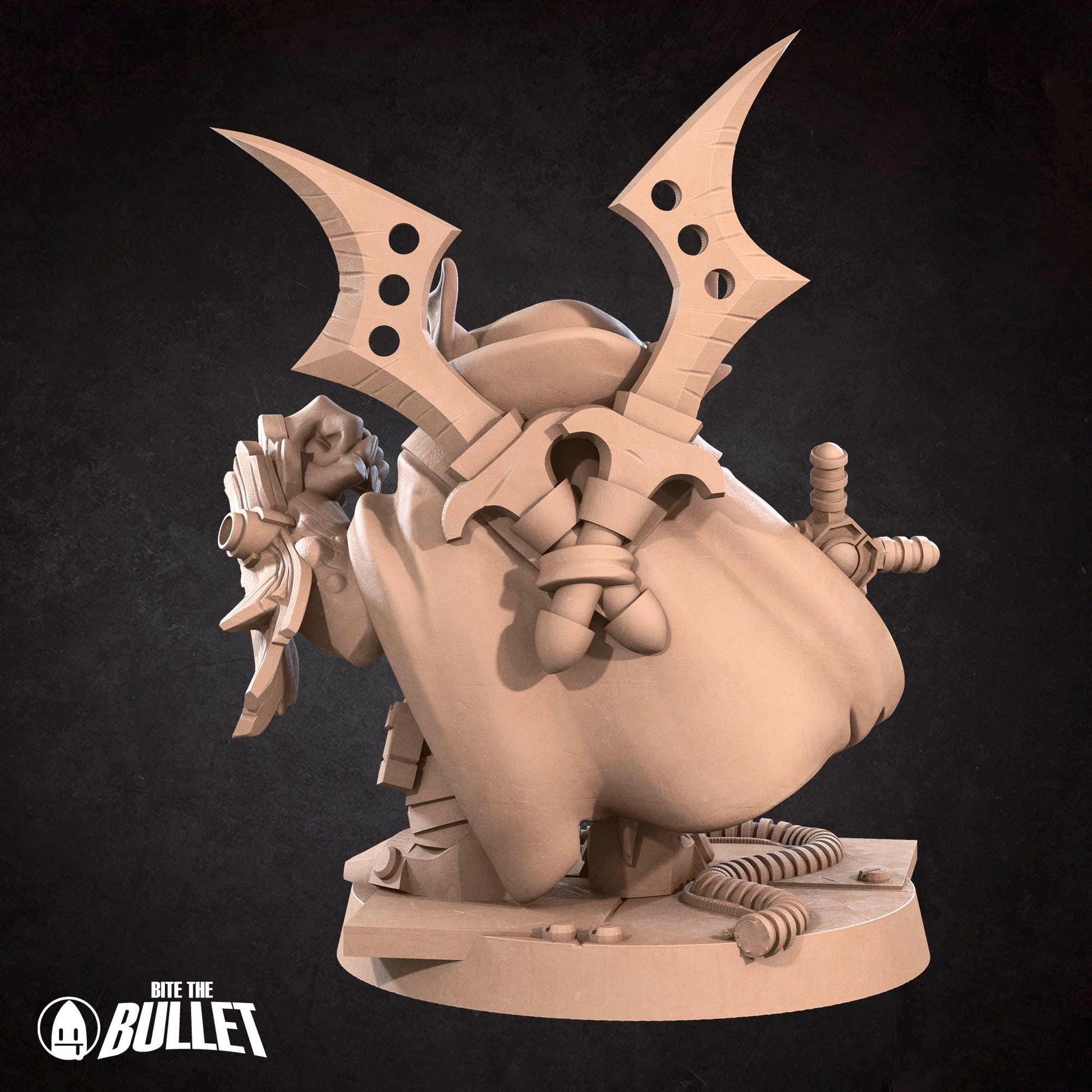Goblin Vanguard, Spacer | Tabletop Gaming Scale Resin Miniature | Bite the Bullet | Bullet Galaxy