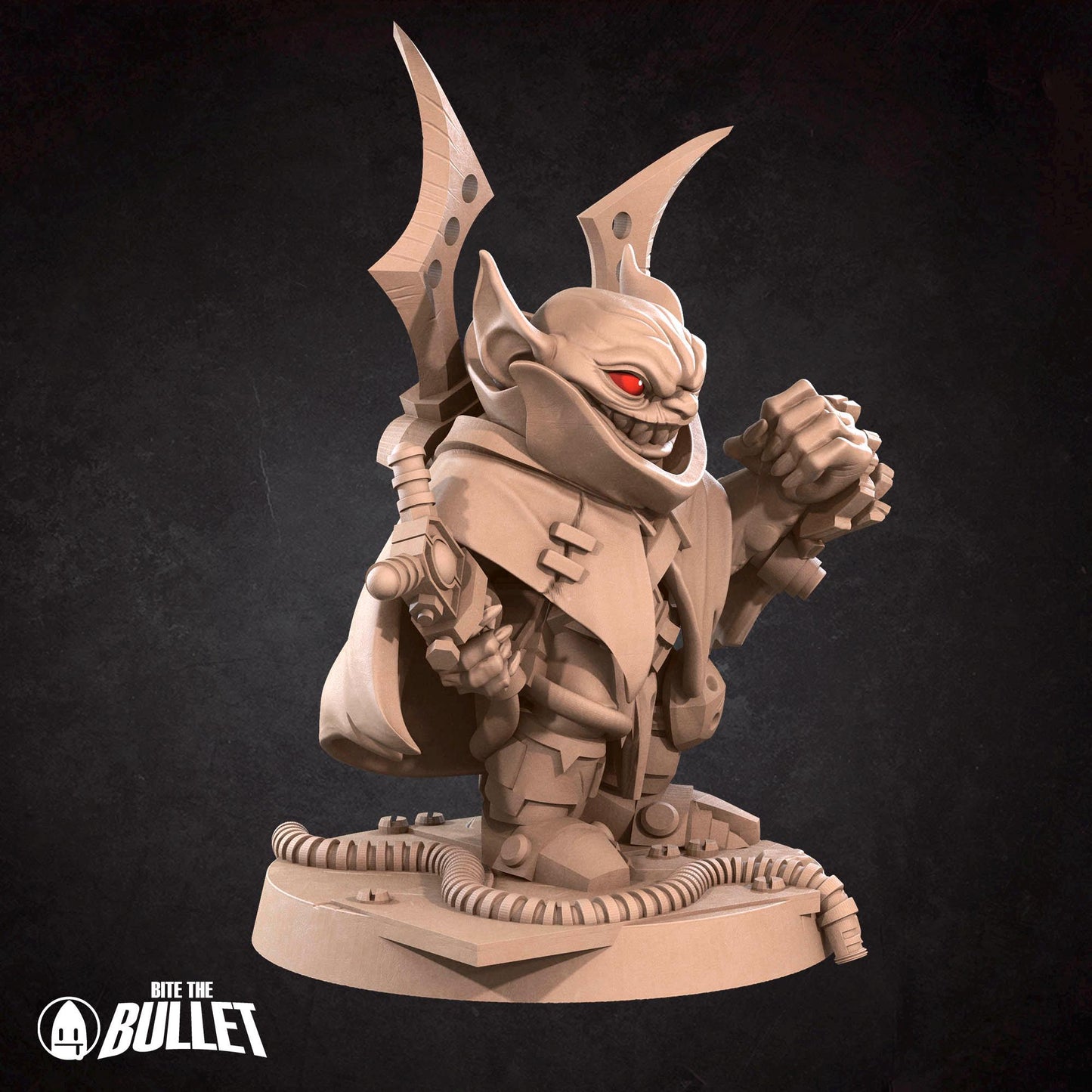 Goblin Vanguard, Spacer | Tabletop Gaming Scale Resin Miniature | Bite the Bullet | Bullet Galaxy