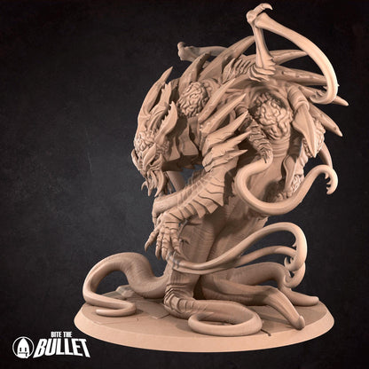Space Monster, Alien Creature, Enemy, Boss | Tabletop Gaming Scale Resin Miniature | Bite the Bullet | Bullet Galaxy