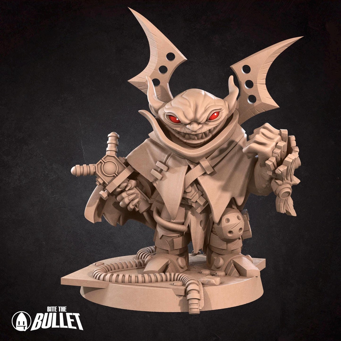 Goblin Vanguard, Spacer | Tabletop Gaming Scale Resin Miniature | Bite the Bullet | Bullet Galaxy