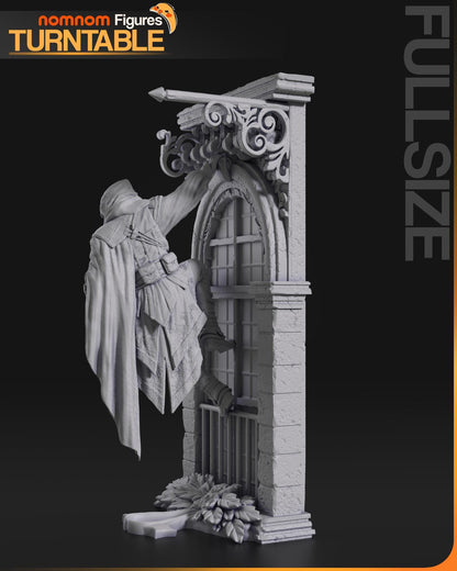 Renaissance Assassin | Resin Garage Kit Figure Game Fan Art | Nomnom Figures