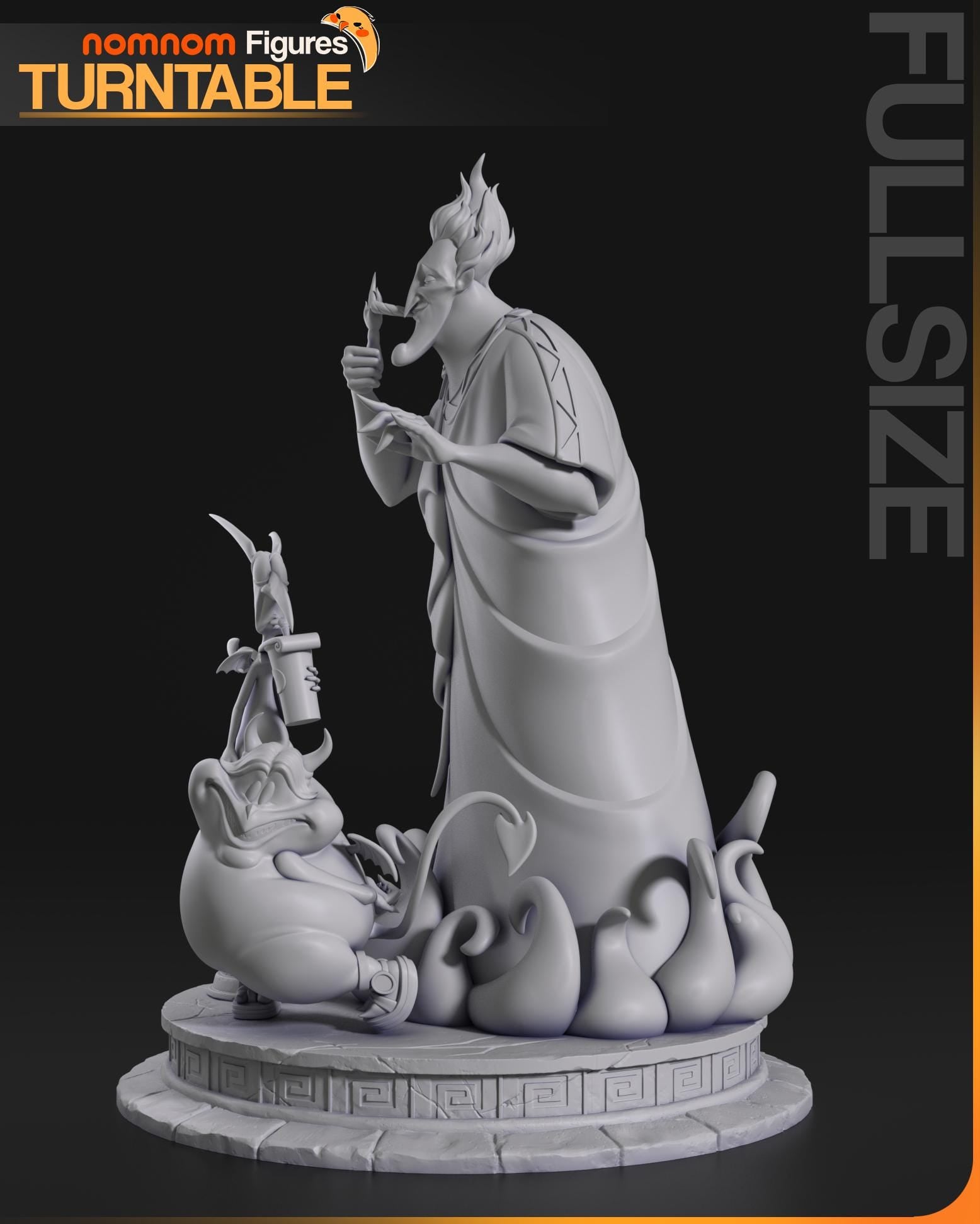 Underworld Olympian | Resin Garage Kit Figure Movie Fan Art | Nomnom Figures