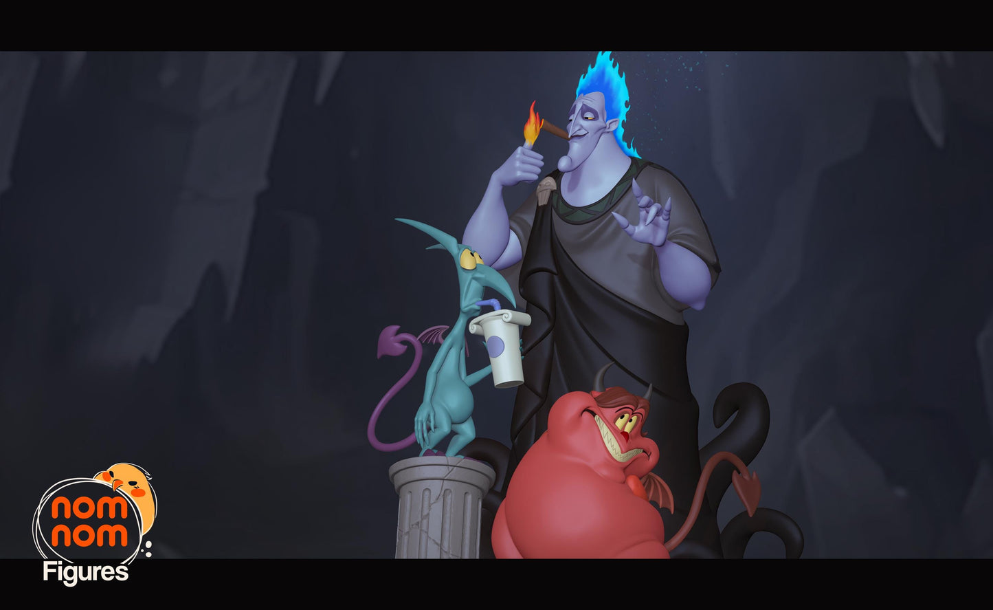 Underworld Olympian | Resin Garage Kit Figure Movie Fan Art | Nomnom Figures