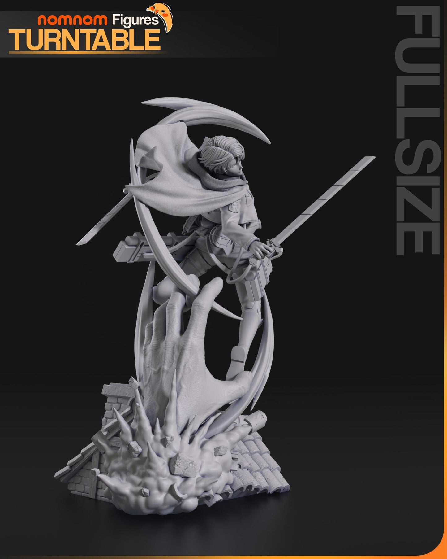 Squad Captain | Resin Garage Kit Figure Anime Manga Fan Art | Nomnom Figures