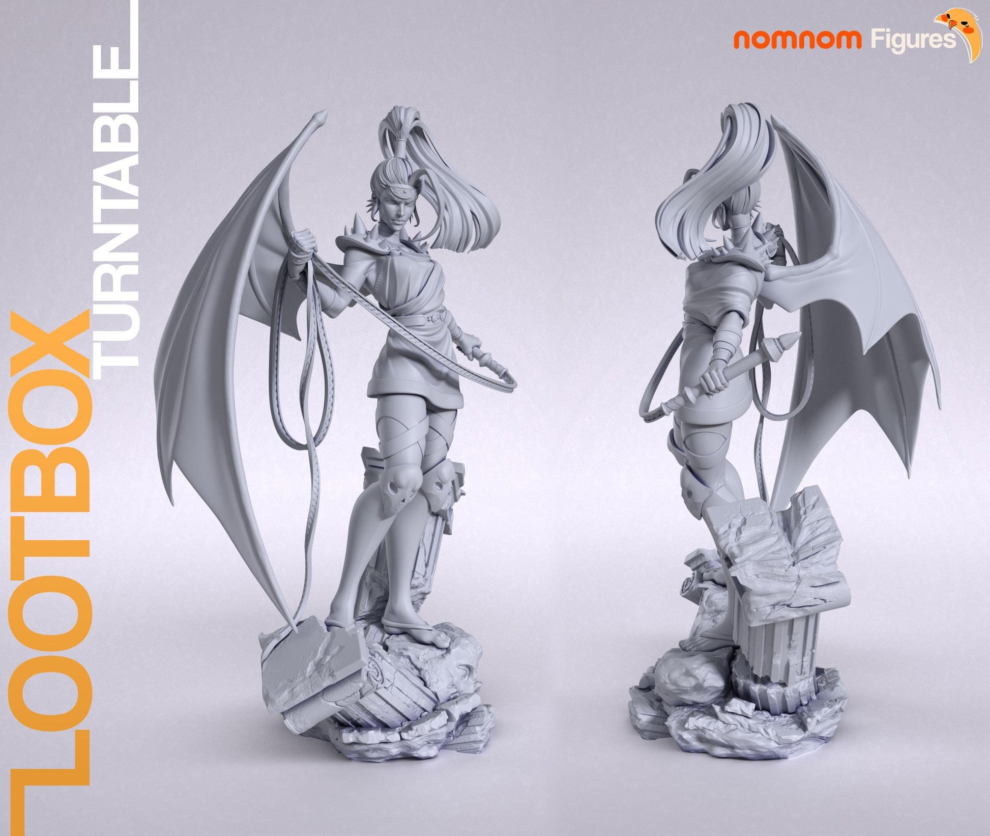 First Fury | Resin Garage Kit Figure Game Fan Art | Nomnom Figures