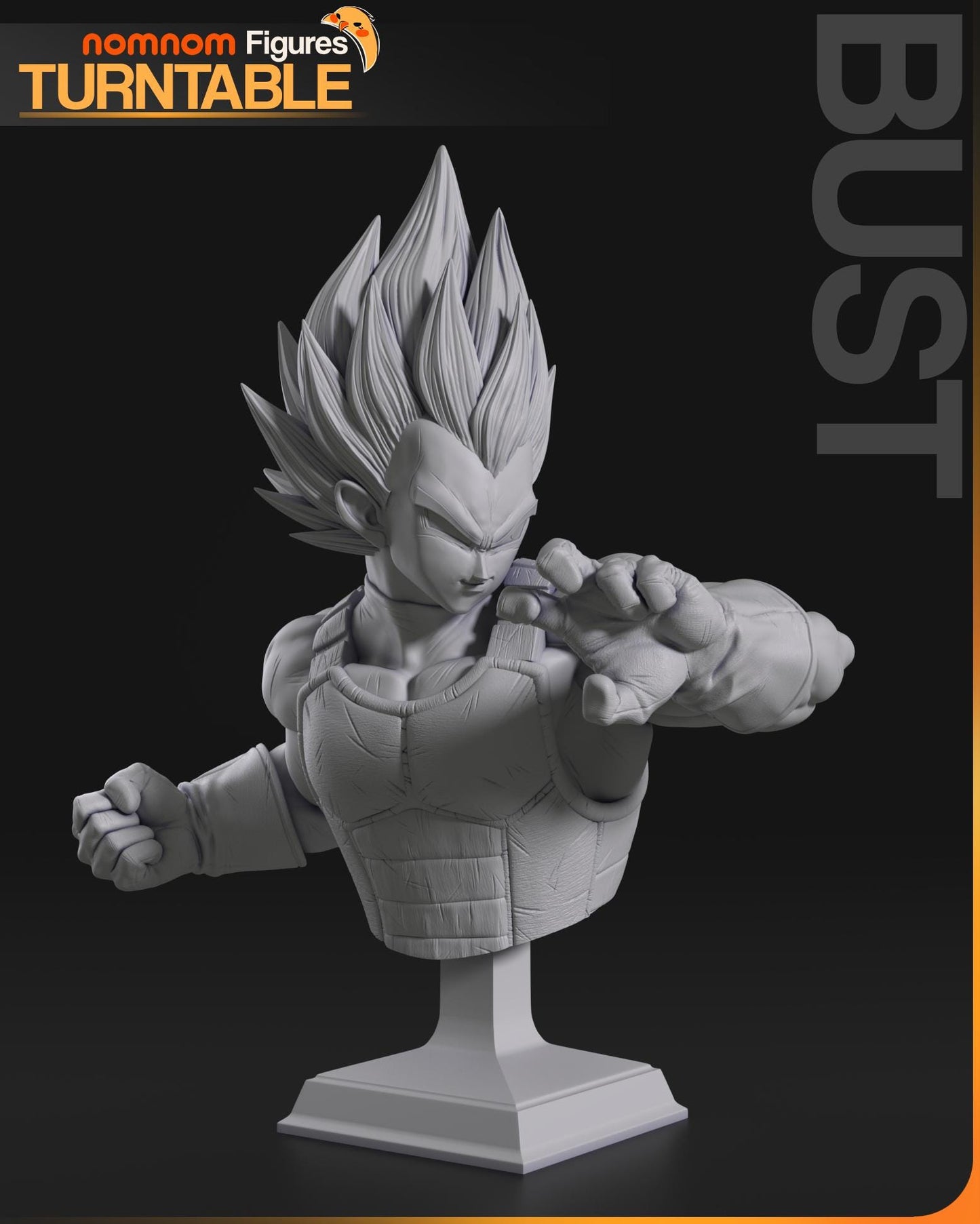 Super Powered Fight | Resin Garage Kit Figure Anime Fan Art | Nomnom Figures