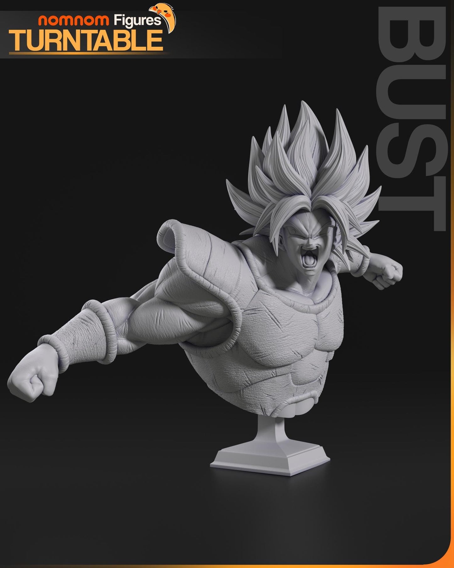 Super Powered Fight | Resin Garage Kit Figure Anime Fan Art | Nomnom Figures