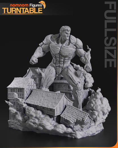 Armored Giant | Resin Garage Kit Figure Anime Manga Fan Art | Nomnom Figures