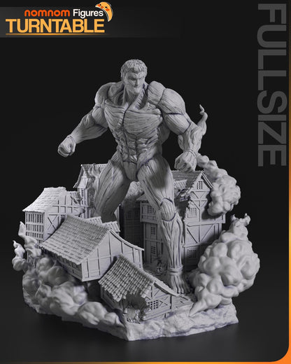 Armored Giant | Resin Garage Kit Figure Anime Manga Fan Art | Nomnom Figures