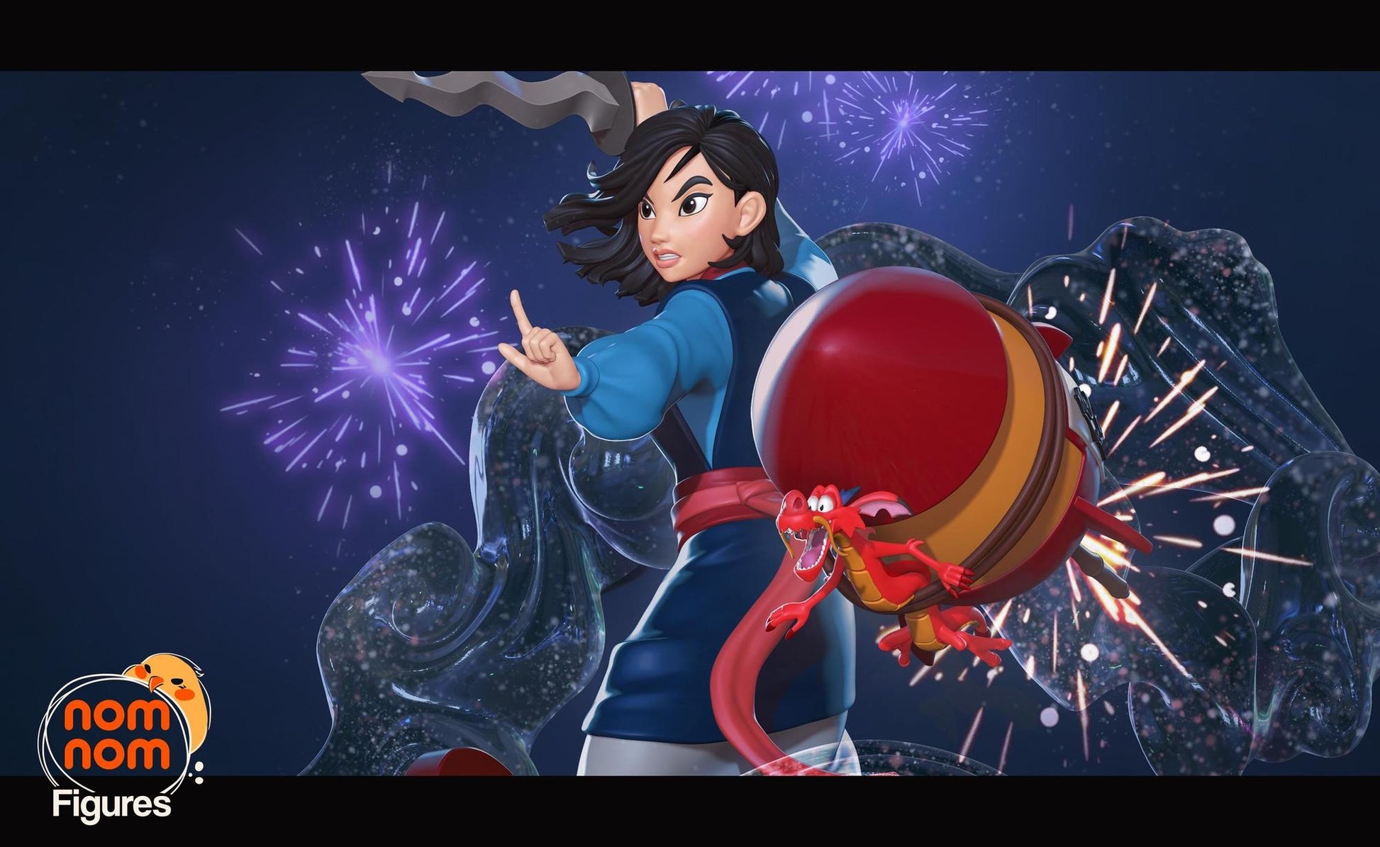 Protector of China | Resin Garage Kit Figure Movie Fan Art | Nomnom Figures