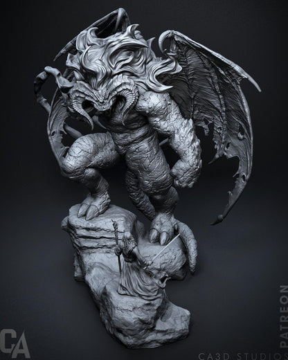 Fateful Encounter | Resin Garage Kit Sculpture Anime Video Game Fan Art Statue | CA 3D Studios