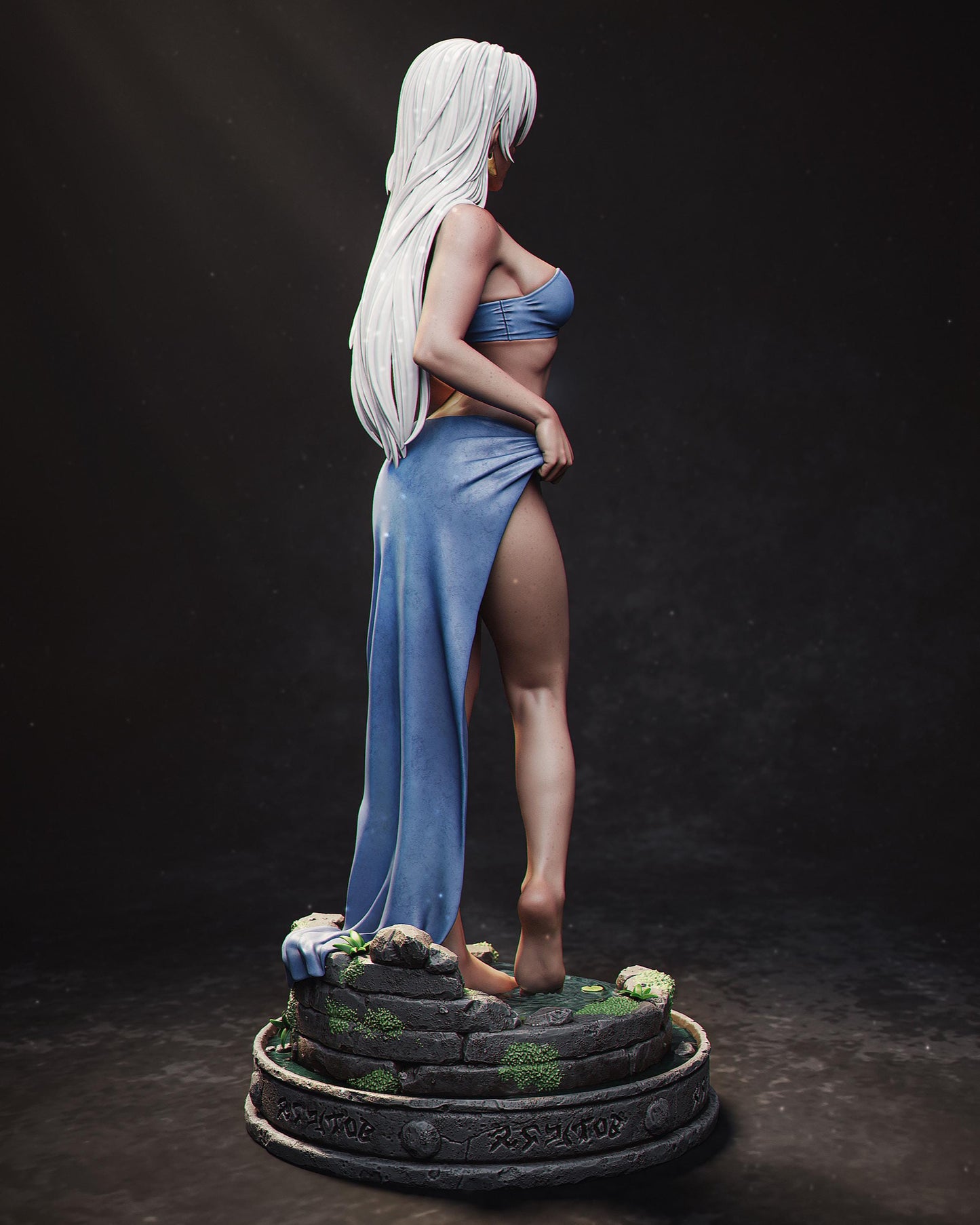1:12 Atlantean Princess | Resin Garage Kit Sculpture Anime Video Game Fan Art Statue | CA 3D Studios