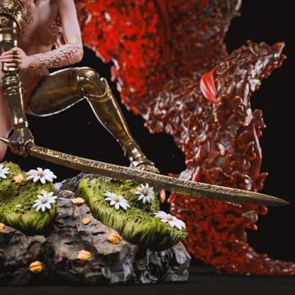 1:12 Rotting Scarlet Demigoddess | Resin Garage Kit Sculpture Anime Video Game Fan Art Statue | CA 3D Studios