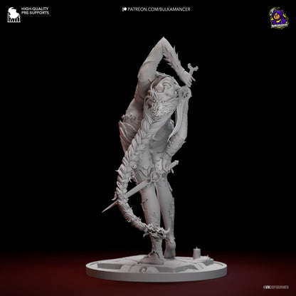 Adept of Murder | Resin Garage Kit Sculpture Anime Video Game Fan Art Statue | Bulkamancer Sculpts