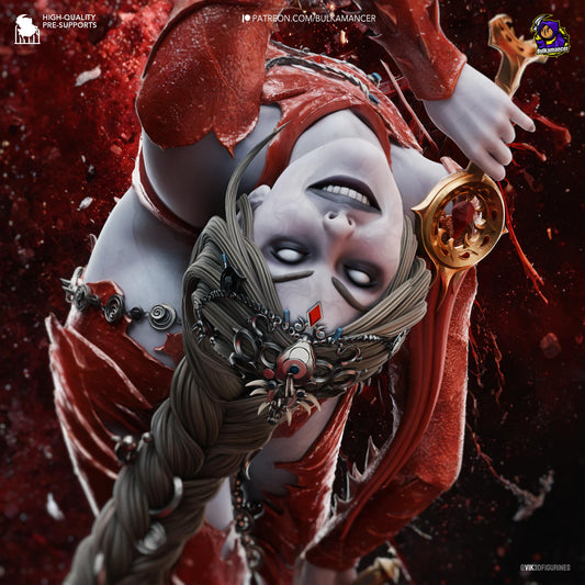 Adept of Murder | Resin Garage Kit Sculpture Anime Video Game Fan Art Statue | Bulkamancer Sculpts