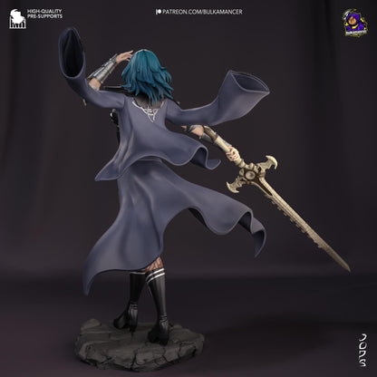 Ashen Professor | Resin Garage Kit Sculpture Anime Video Game Fan Art Statue | Bulkamancer Sculpts