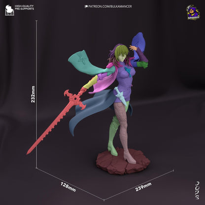 Ashen Professor | Resin Garage Kit Sculpture Anime Video Game Fan Art Statue | Bulkamancer Sculpts