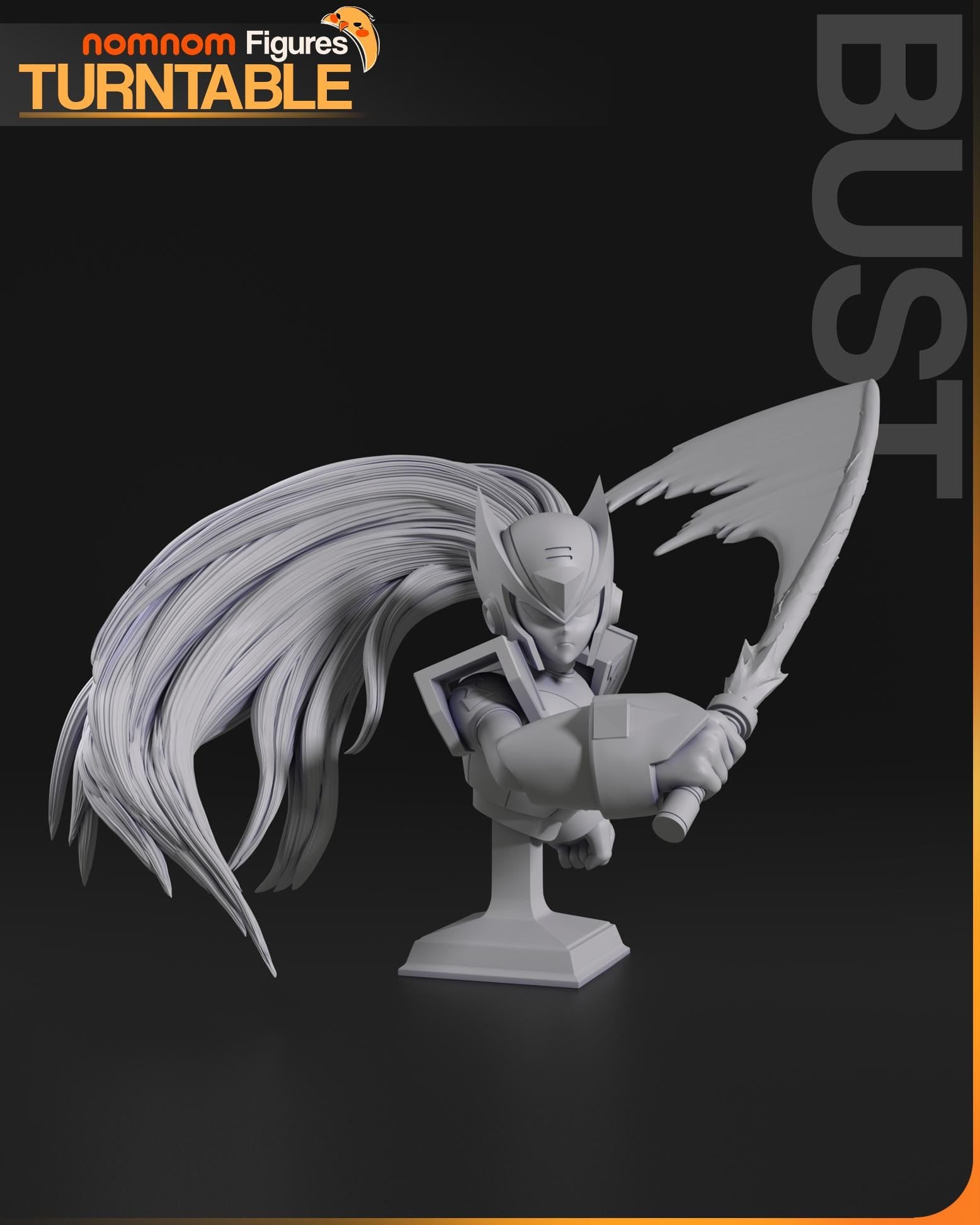 Zero Hero | Resin Garage Kit Figure Game Fan Art | Nomnom Figures
