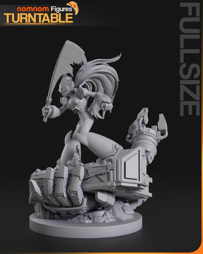 Zero Hero | Resin Garage Kit Figure Game Fan Art | Nomnom Figures